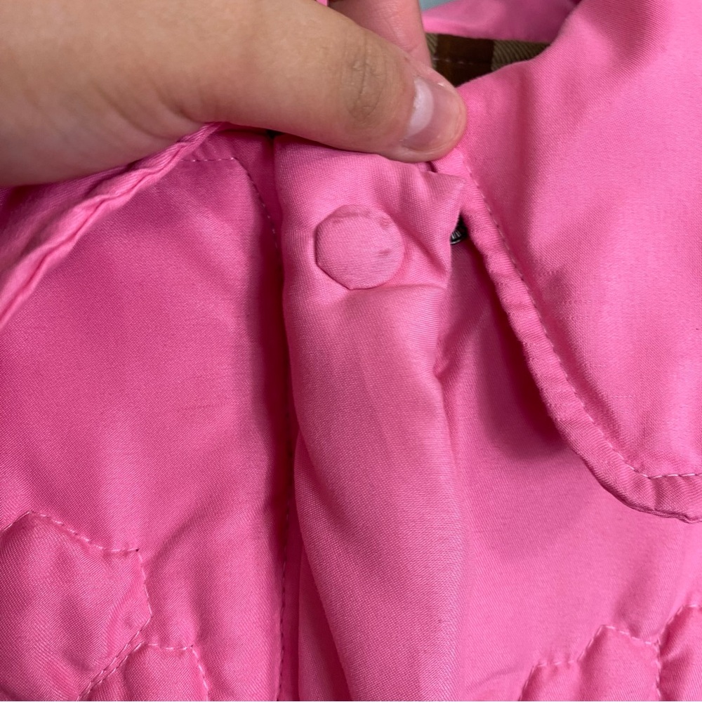 Tach Clothing Roma Jacket Pink Quilted Size XS ‎ Zip Up - Picture 3 of 9